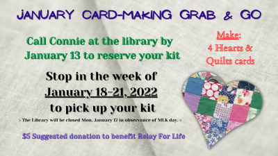 January Card-Making Grab & Go image